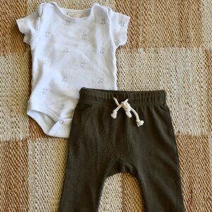 Cute Mebie & Me/Henry outfit 3-6m set